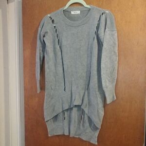 Blvd Grey Sweater Size Medium